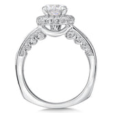 Halo Style Engagement Ring